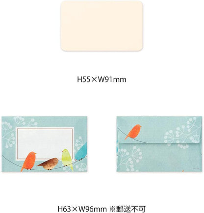 Card Letter Set, Bird