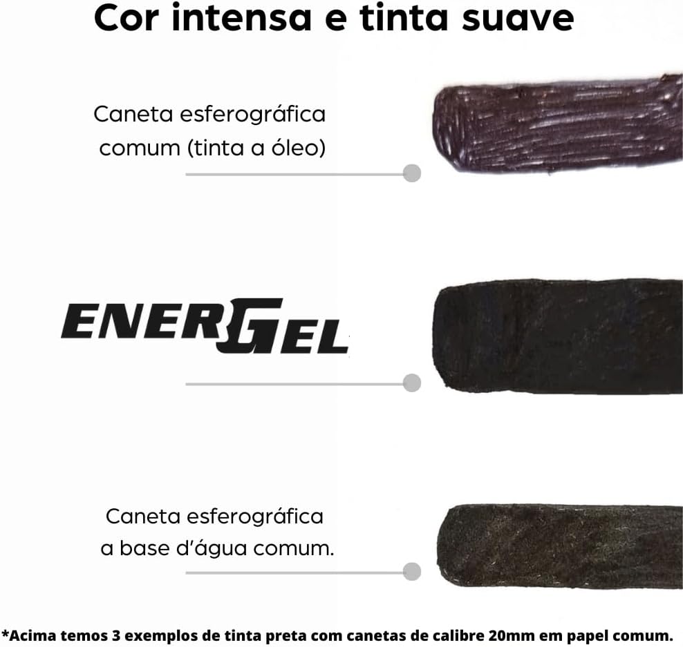 Pentel Clena Energel Gel Pen 0.5mm Brown Body & Ink BLN75L-EX