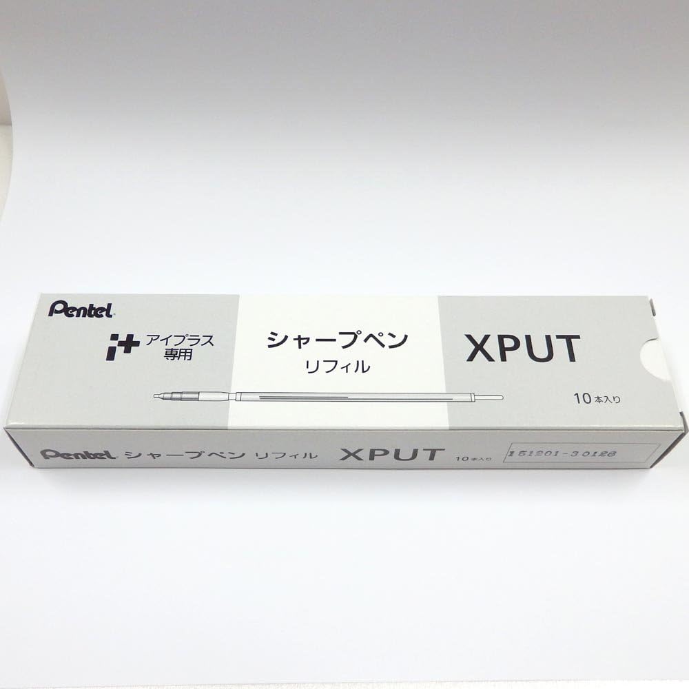 Pentel XPUT105 Sharp Eyeplus Customized Pen Refill, 0.5, Set of 10