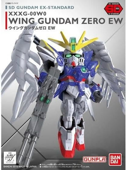 Bandai Hobby - Gundam Wing: Endless Waltz - 004 Wing Gundam Zero (EW) SD EX-Standard Model Kit