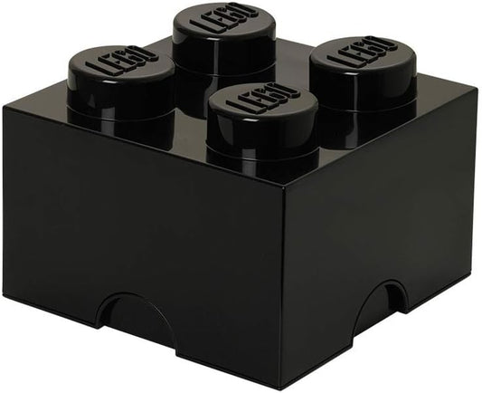 LEGO Black Storage Box Brick 4, 250?�250?�180mm