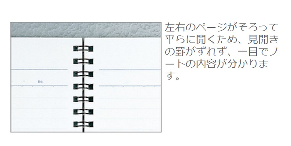 Kokuyo ring notebook campus wide B5 A ruled 70 sheets Aozu -T30A-B