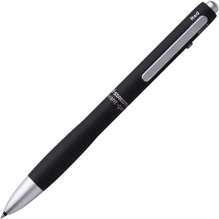 Staedtler Multi Function Avant Grade Blast Black, Red Ink Ballpoint Pen Plus 0.5mm Mechanical Pencil (927AG-BB)