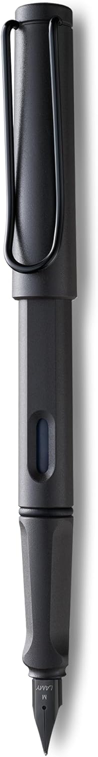 Lamy Safari Fountain Pen Charcoal Ex-Fine, L17EF, main image