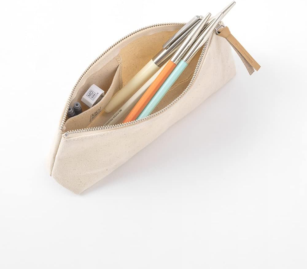 DESIGNPHIL 41814006 MD Pen Case, Kurashiki Canvas, Gusseted