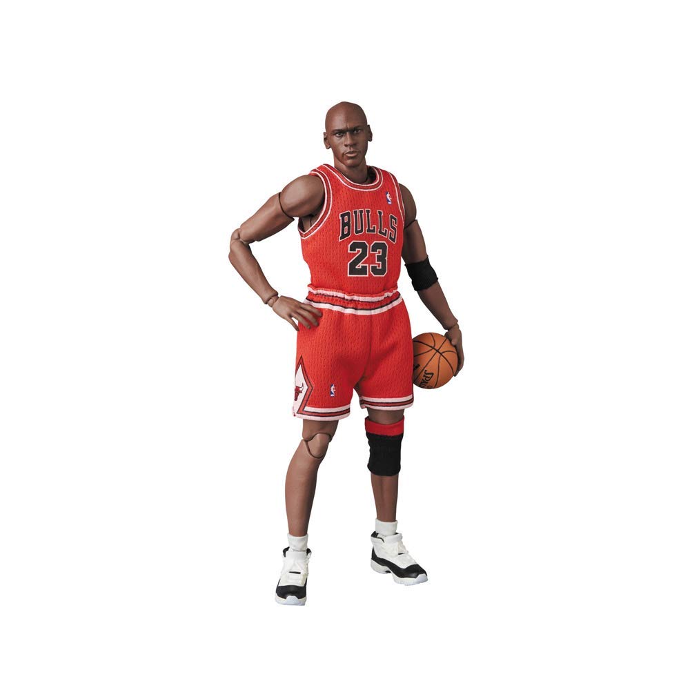 MAFEX No.100 Michael Jordan Chicago Bulls Total Height Approx. 6.5 inches (165 mm), Painted Action Figure