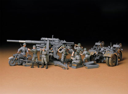 Tamiya 1/35 Military Miniature Series No. 17 German Army 88mm Gun Plastic Model 35017