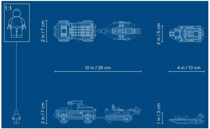 LEGO 60272 Police Boat Transport