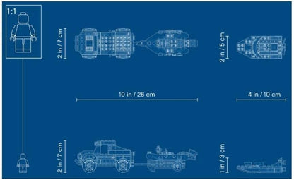 LEGO 60272 Police Boat Transport