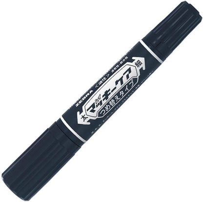 ZEBRA permanent marker high McKee care refill type YYT5-BK Black