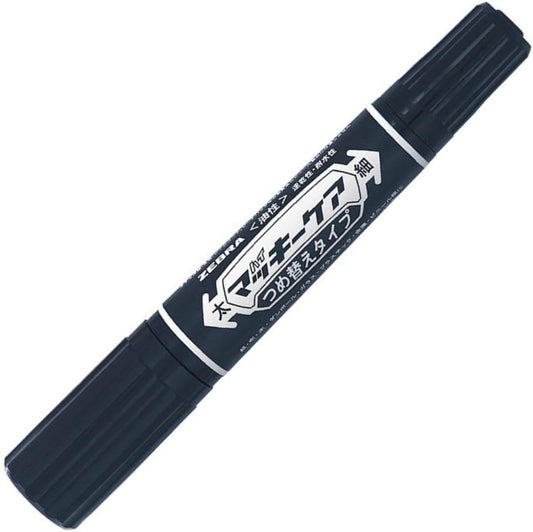 ZEBRA permanent marker high McKee care refill type YYT5-BK Black