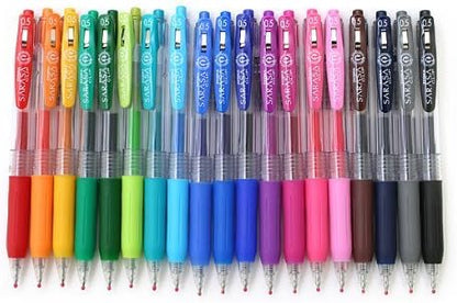 ZEBRA Sarasa Clip Pen 0.5 mm, Blue/Green (JJ15-BG)