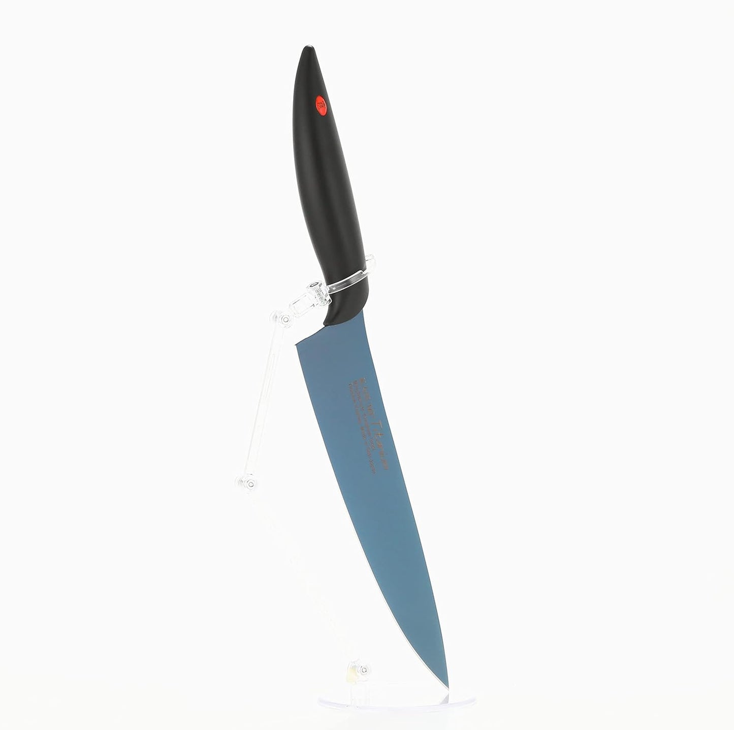 Sumikama Kasumi 22020/B Kasumi Knife, Titanium Coating, Sword-Shaped Knife, 7.9 inches (20 cm), Blue, Rust Resistant, Made in Japan, Seki City, Gifu Prefecture
