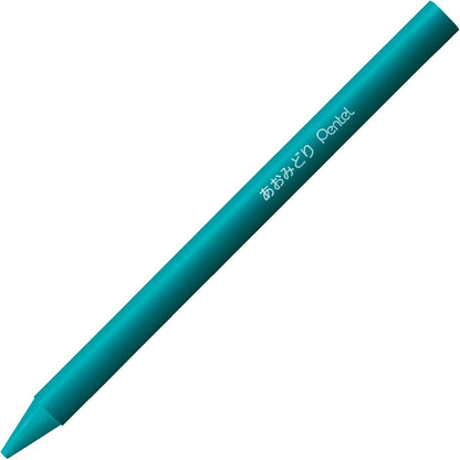 Pentel GC-T16R Colored Pencils, Pastic, Elementary School Colored Pencils, Set of 10, Green