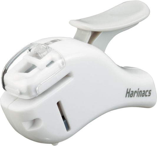 Kokuyo Harinacs Stapleless Stapler, Compact Alpha, Up to 5 Sheets Binding, White, Japan Import (SLN-MSH305W)
