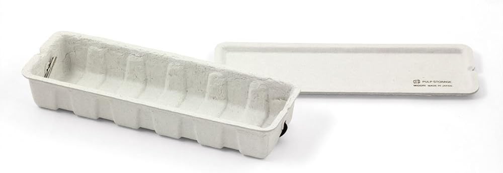 Midori 41768006 Pulp Pen Case White