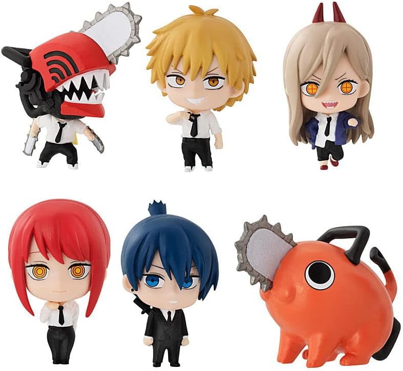 GASHABOX Chainsawman Capsule Figure Collection [6 Types Set (Full Comp)]