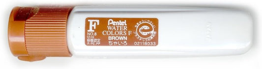 Pentel Efu Watercolor Paints WFCT28, Set of 5, Black