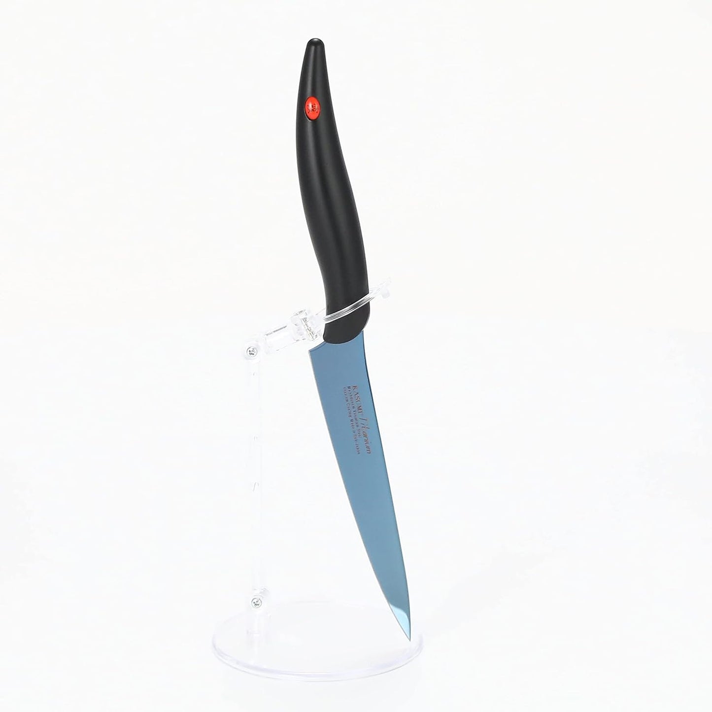 Kasumi Titanium Coated KTB4 4 3/4 Inch Utility Knife Kitcen Cutlery, 4 3/4", Multicolor