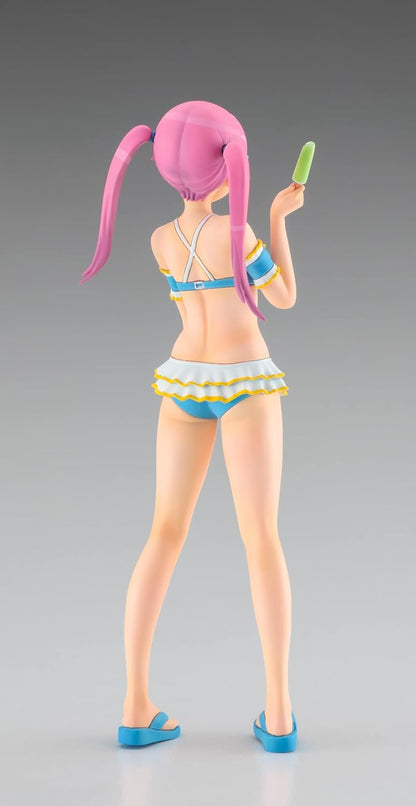 Hasegawa SP540 1/12 Egg Girls Collection No. 32 Rio Asasumi (Bikini), Unpainted Resin Kit