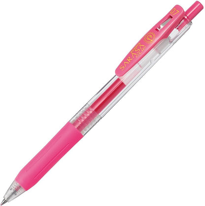 ZEBRA Sarasa Clip Gel Ink Ballpoint Pen, 0.7mm, 5 Color Set (JJB15-5CA)