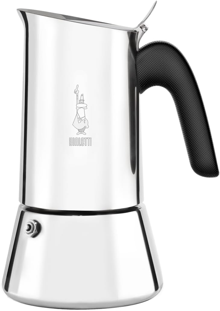 Bialetti Cafeti?¦re Venus 6tz, 6 Cup, Silver, 6 Count