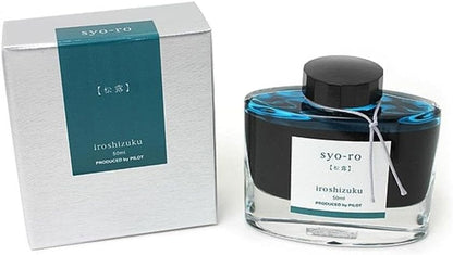 PILOT Iroshizuku Fountain Pen Ink - 50 ml Bottle - Syo-ro Pine Tree Dew (Gray Turquoise) (japan import)