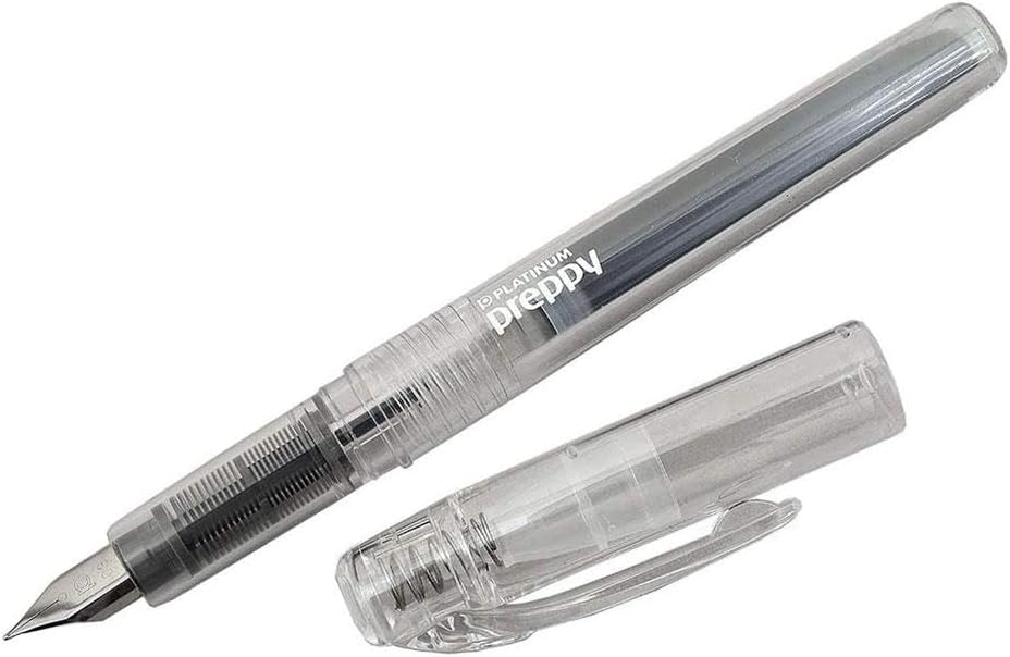 Platinum Fountain Pen, Preppy, Extra Fine Nib, Black (PPQ-300-#1), main image