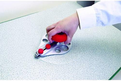 NT Cutter Aluminum Die-Cast Body Heavy-Duty Circle Cutter, 1-3/16 Inches 10-1/4 Inches Diameter, 1 Cutter (C-3000GP)