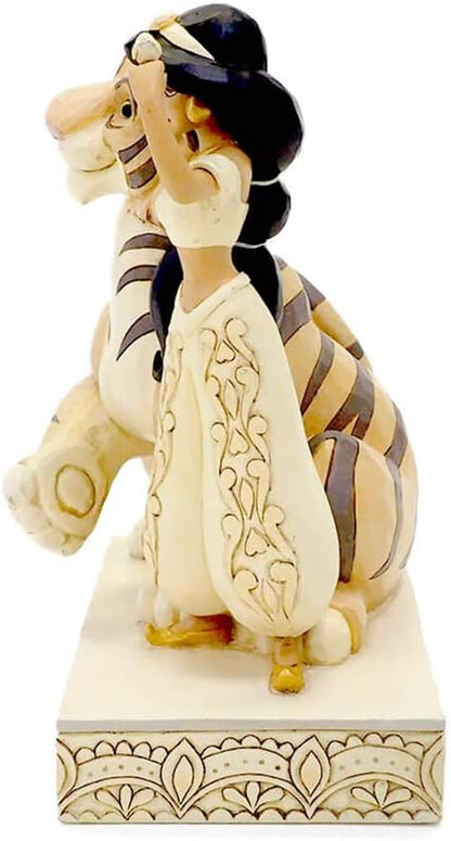 Enesco Disney Traditions by Jim Shore White Woodland Aladdin Jasmine Figurine, 7.5 Inch, Multicolor