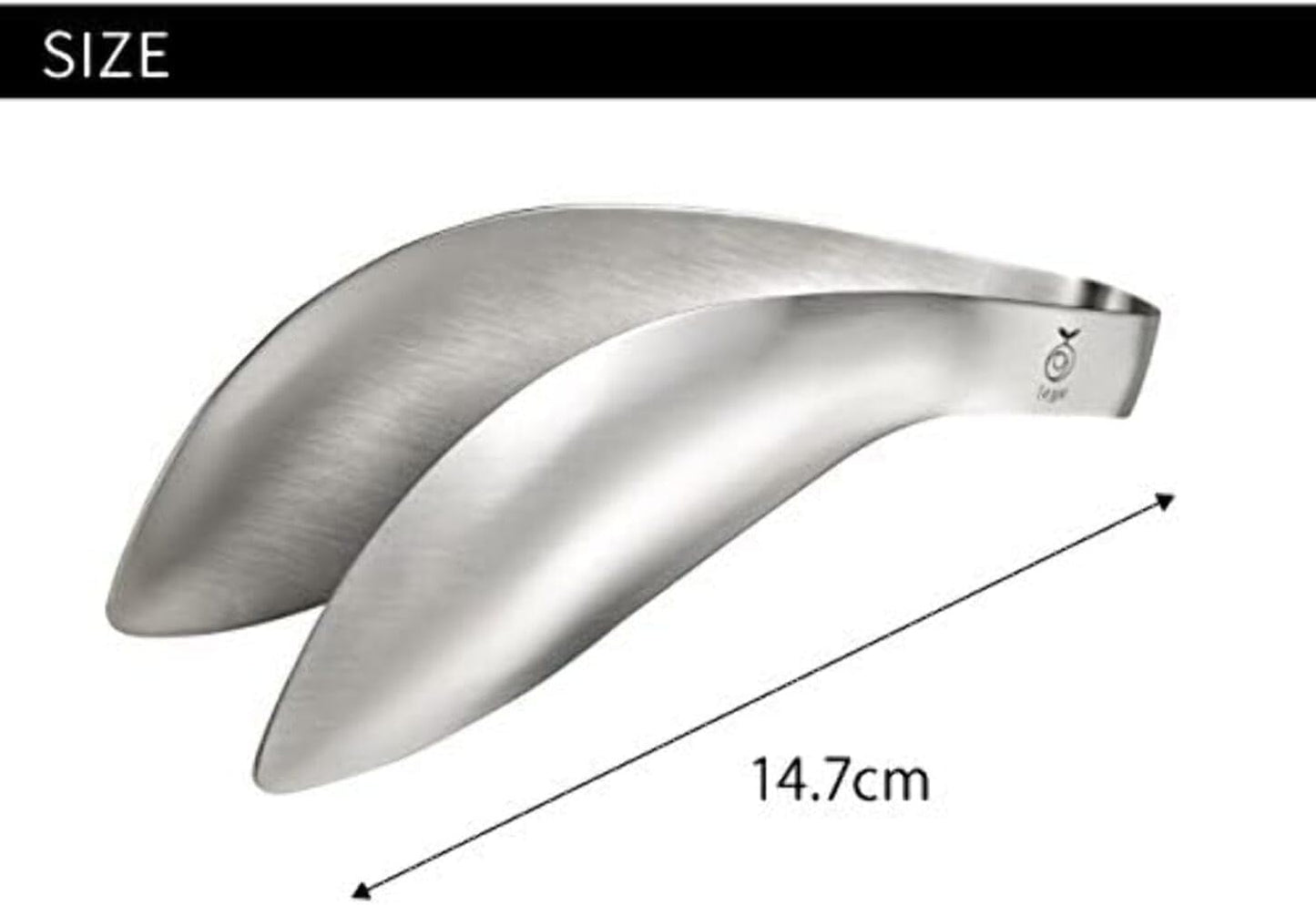 Oaks Leie Yubisaki Tongs, Stainless Steel Tongs, Firm Grip, Delicate Movement, Made in Japan