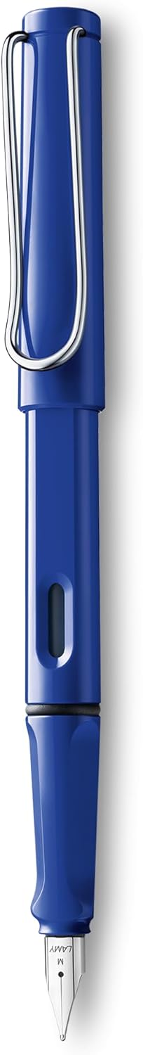 Lamy safari Fountain Pen - Elegant Design Cool Pens, Best Pens For Smooth Writing, Journaling, and Calligraphy - Blue Medium Point Pen, main image