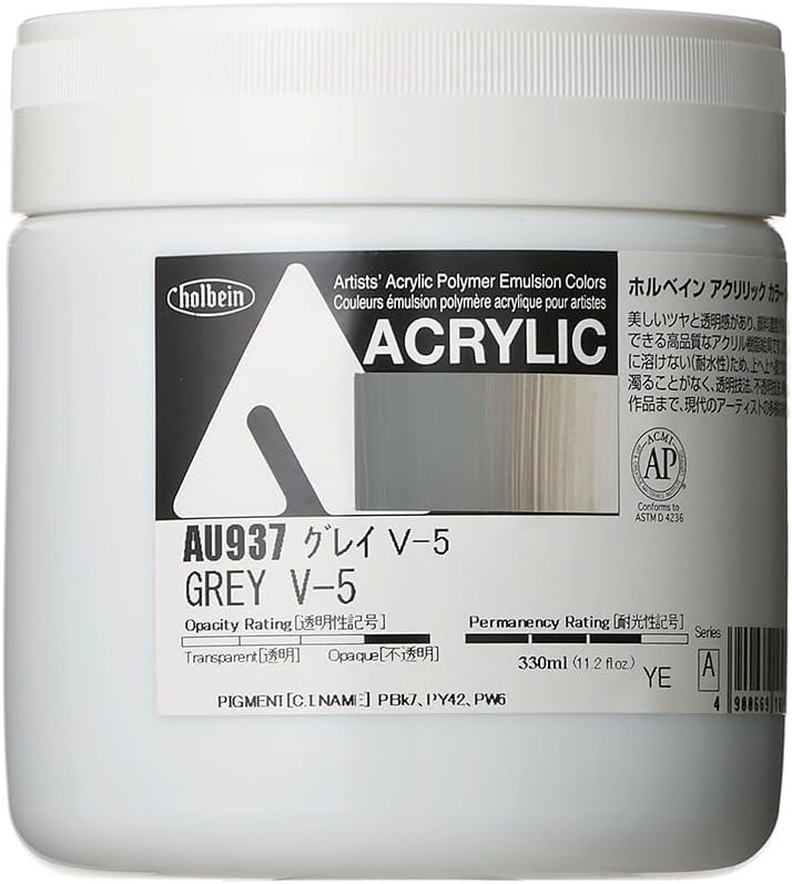 Holbein Acrylic Color [Heavy Body] AU937 330ml Gray V-5 16937