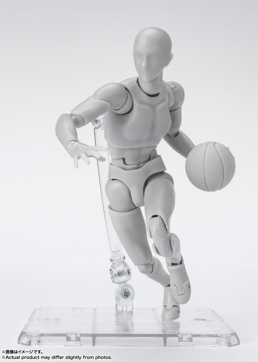 TAMASHII NATIONS - Body-Kun -Sports- Edition DX Set (Gray Color ver.), Bandai Spirits S.H.Figuarts Action Figure