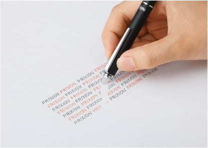PILOT Frixion Ballpoint Pen, Firxion Biz 2, Black & Red Ink, Gray (LFBT-3SUF-GY)