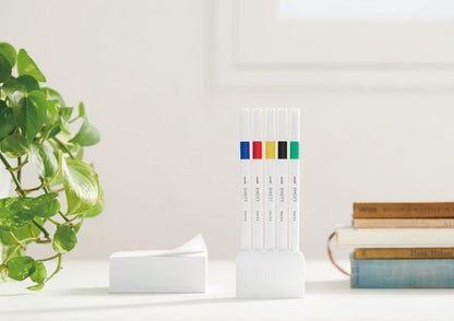 Uni Water Based Pen EMOTT 5 Colors Set No.1Vivid Color, PEM-SY 5C No.1