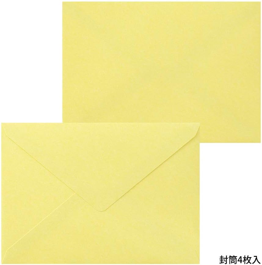 Letter Press, Yellow Flowers