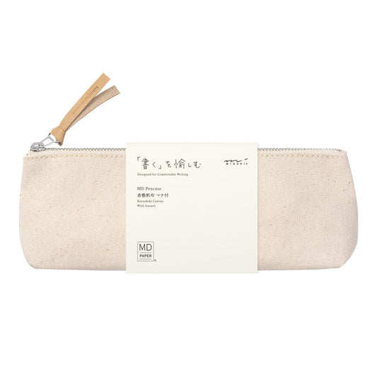 DESIGNPHIL 41814006 MD Pen Case, Kurashiki Canvas, Gusseted