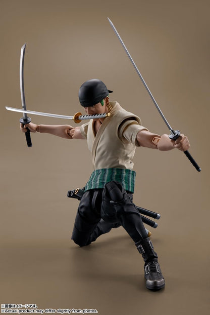 TAMASHII NATIONS - A Netflix Series: One Piece - Roronoa Zoro, Bandai Spirits S.H.Figuarts Action Figure