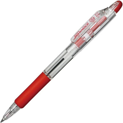 ZEBRA B-BRS-6A-K-R Oil-Based Ballpoint Pen Refill, Gym Knock, K-0.5 Lead, Red, 10 Pens