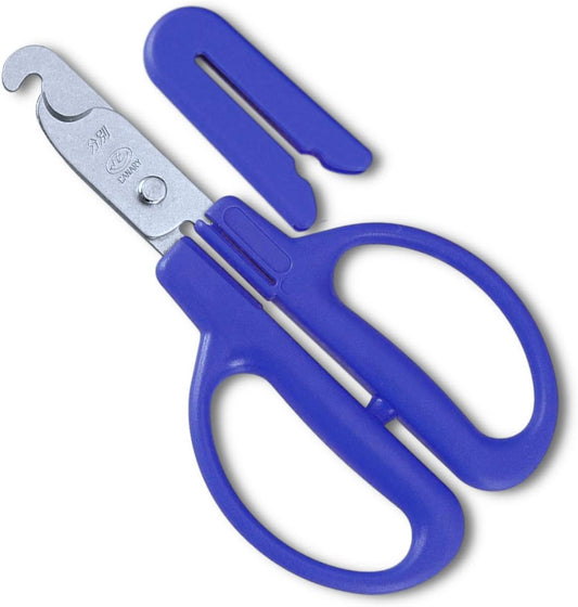 CANARY Rubber Pour Spout Cutter 6" Bottle Stopper Remover Scissors Recycling Tool, Made in JAPAN