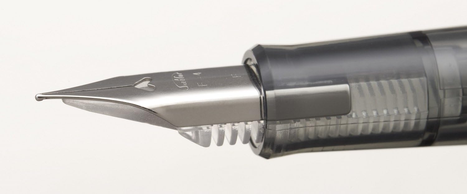 Sailor HighAce Neo Clear Beginners Fountain Pen, Steel Nib, Fine, Black Body (11-0119-220), alternate view
