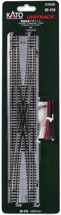 Kato KAT20210 N 310mm 12-3/16" Double Crossover