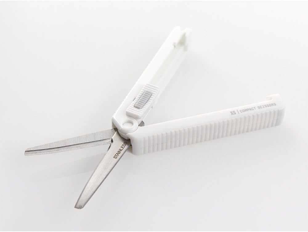 Midori Compact Scissors, XS Series, White (49470006)