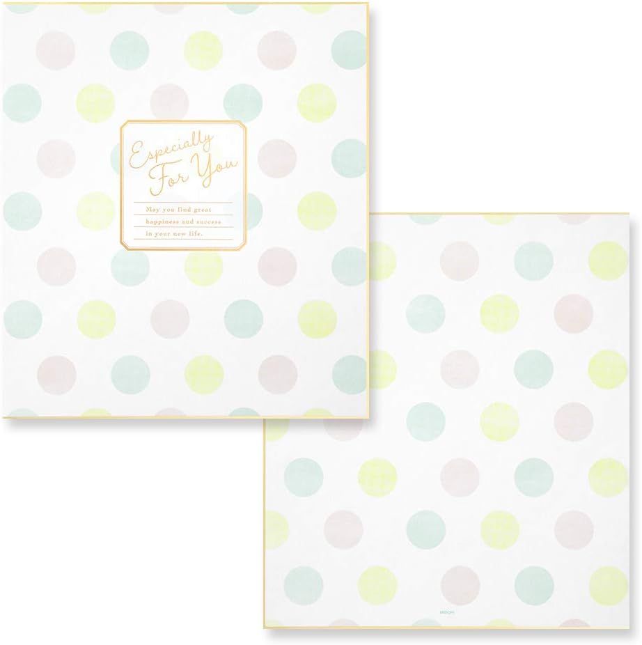 Midori Color Paper Job Stickers with 36 Sheets Translucent Dots Pattern 33247006