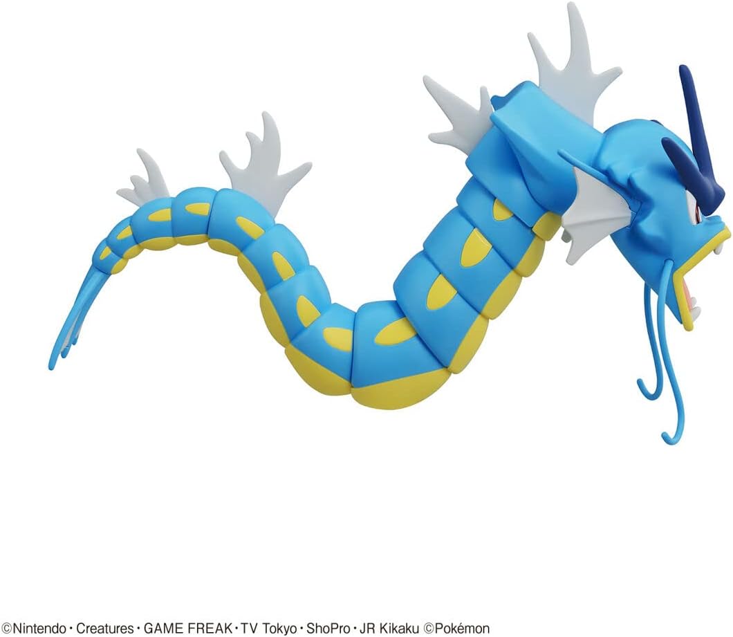Pokemon Plastic Model Collection 52 Select Series Gyarados Color Coded Plastic Model