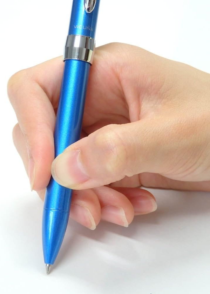 Pentel BXW3375S Vicunha EX3 Multi-Functional Ballpoint Pen, Light Blue