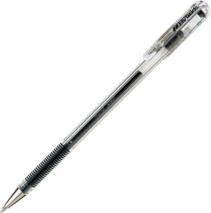 Pentel EK105-GA Gel Ink Ballpoint Pen, Hybrid, 0.02 inches (0.5 mm), Black, 10 Pieces
