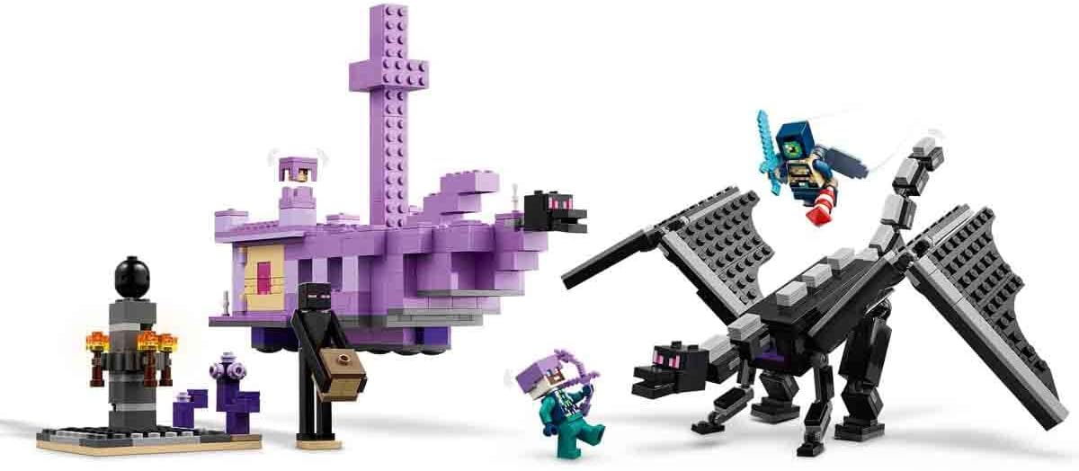 LEGO 21264 Minecraft Der Enderdrache und das Endschiff
