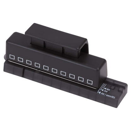 Lihit Lab., One-Third Punch 10 Holes Punch P-1601, Punch for Twist Notes(Japan Import)